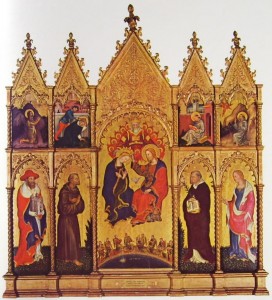 Polittico di Valle Romita, cm. 280 x 250, Pinacoteca di Brera, Milano.